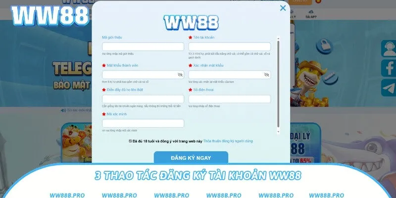 3 thao tác đăng ký tài khoản mới nhanh chóng