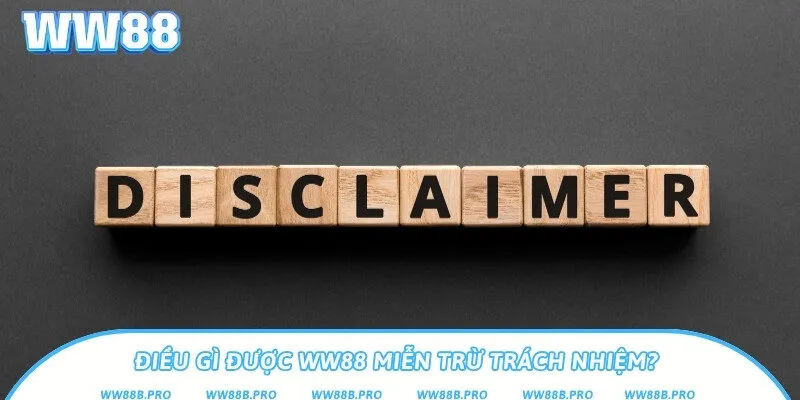 Hiểu rõ các thông tin mà WW88 miễn trừ